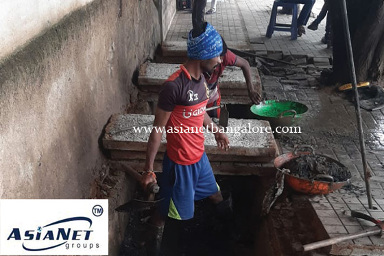 Apartment Basement Drainage Cleaning