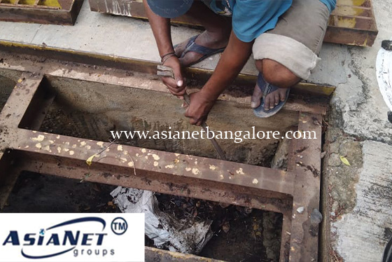 Drainage Chamber line Cleaning